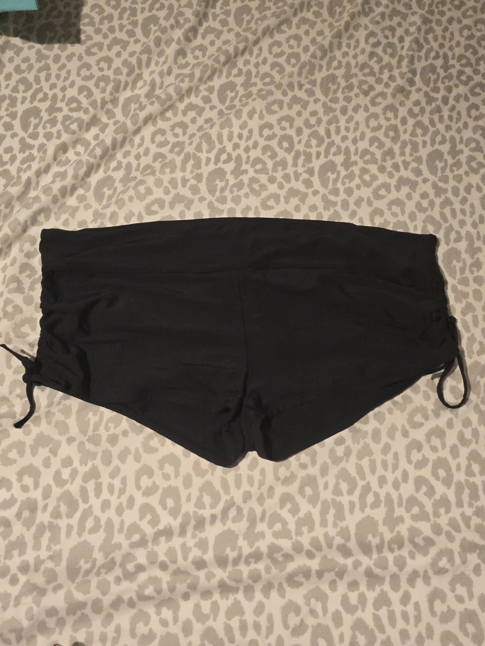 Apt. 9 Black Swim Boyshort Bikini Bottoms